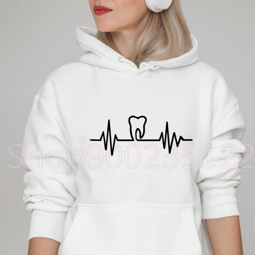 Heatbeat Hoodie Graphic Tooth  - огляд і ціна Winter Clothing Drawing