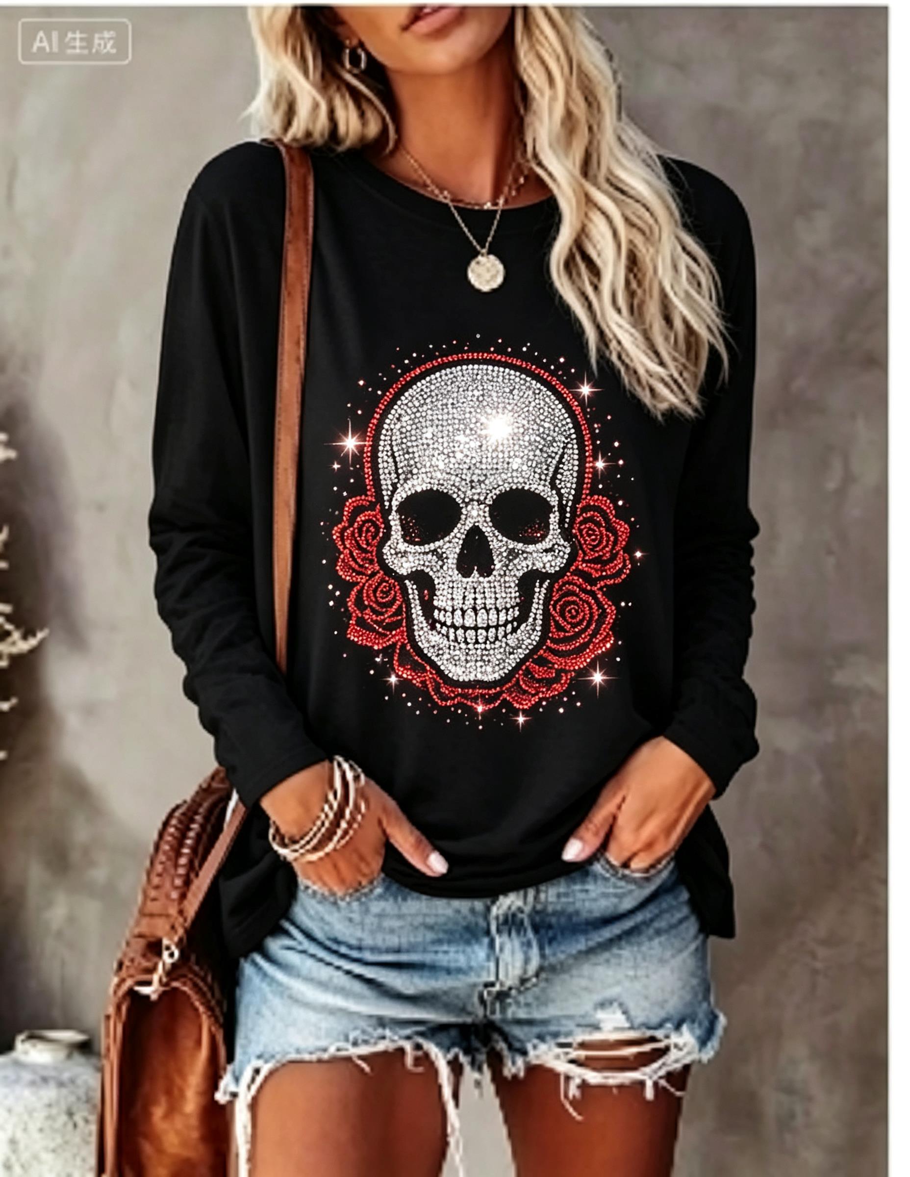 Women Long Sleeve T‑Shirt Simu - огляд і ціна Winter Clothing For Women