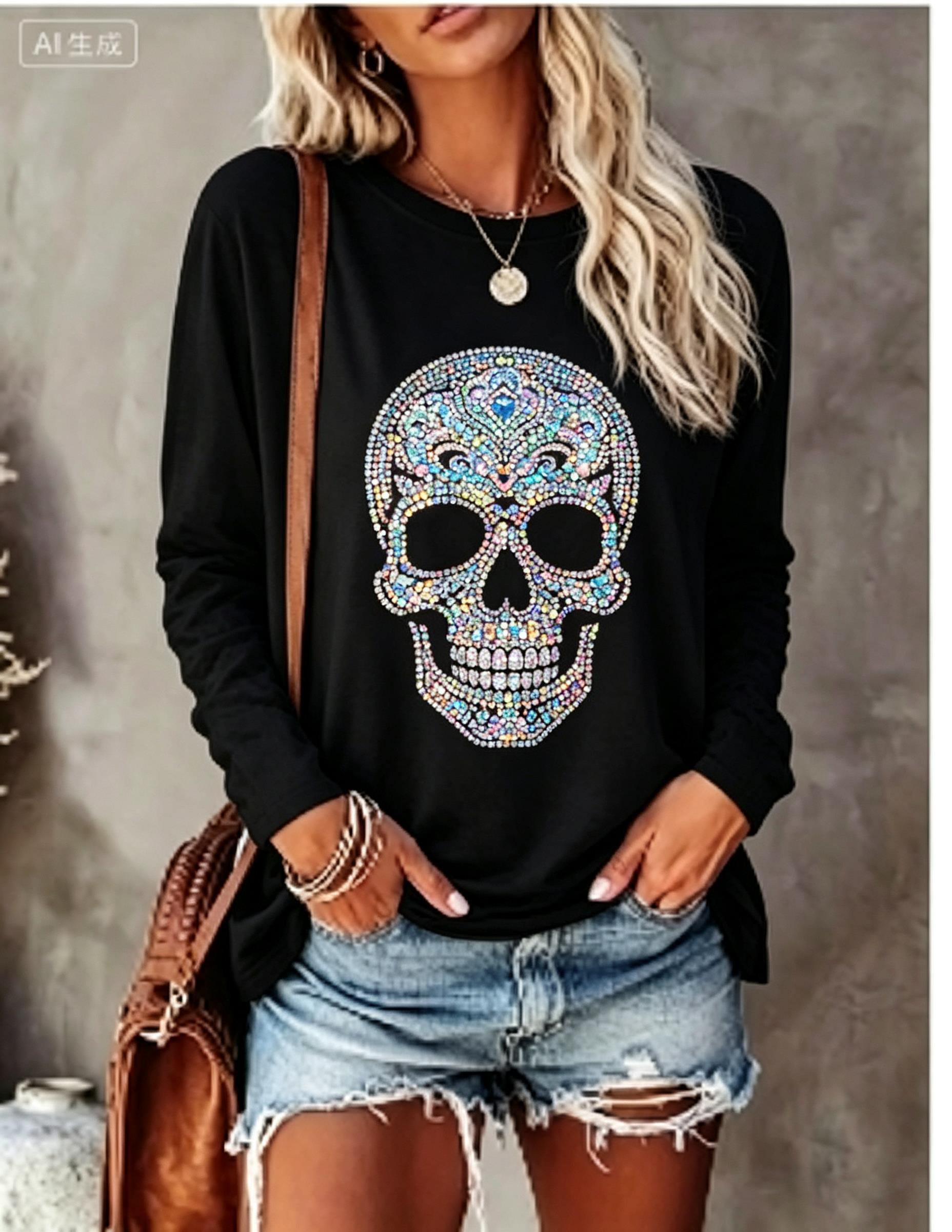 Women Long Sleeve T‑Shirt Simu - огляд і ціна Winter Clothing For Women