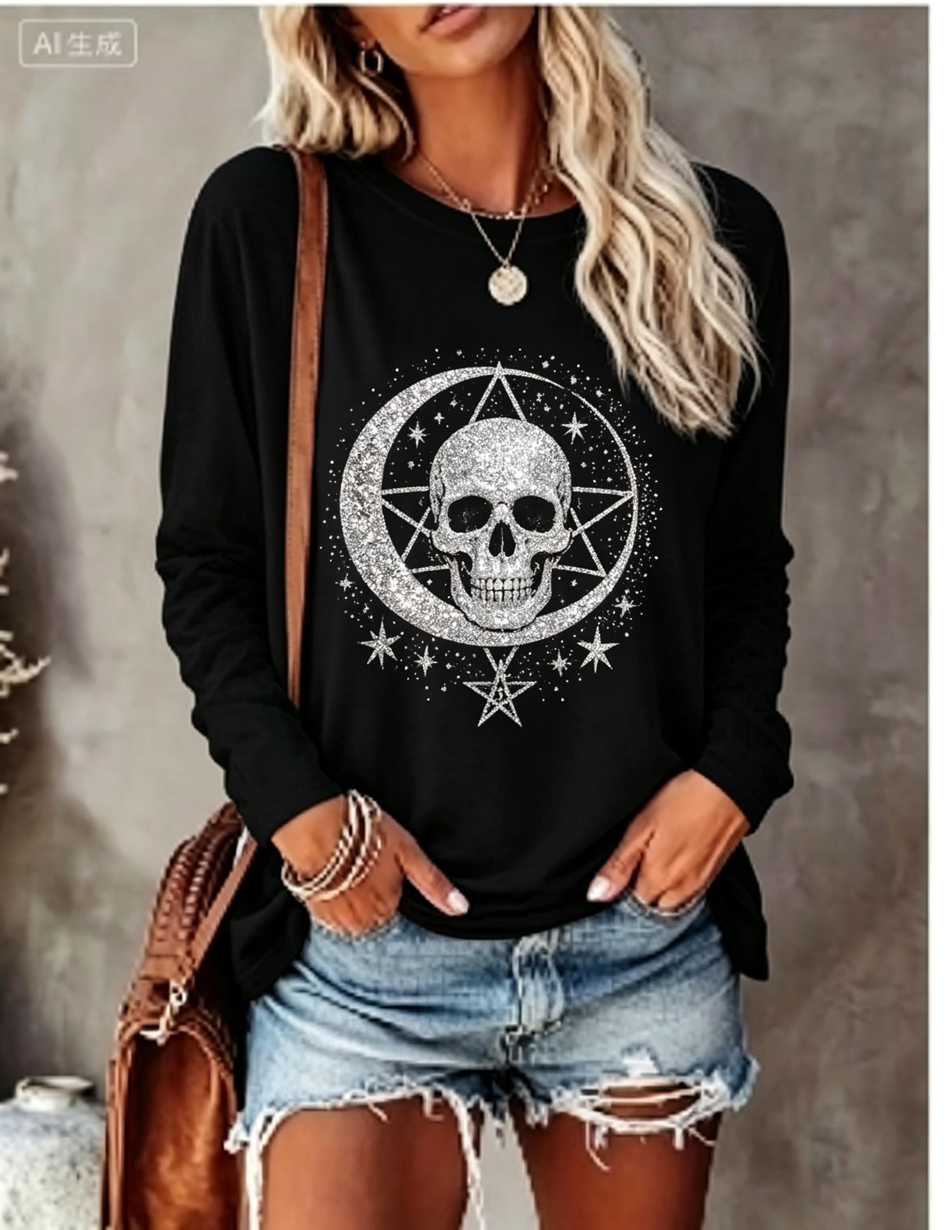 Women Long Sleeve T‑Shirt Simu - огляд і ціна Winter Clothing For Women