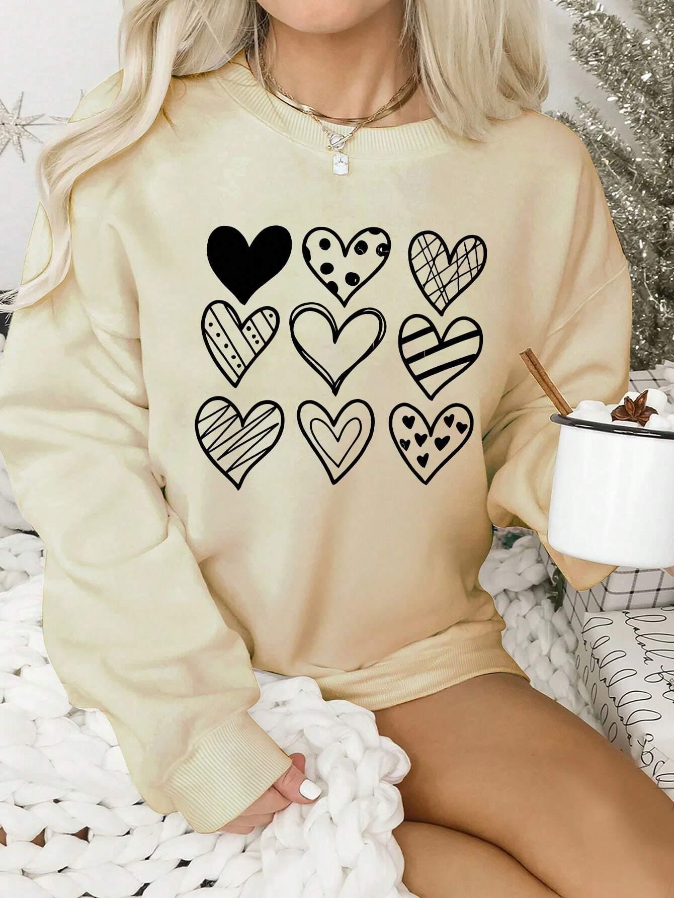 Simple Lines Heart Drawing Pri - огляд і ціна Winter Clothing Drawing